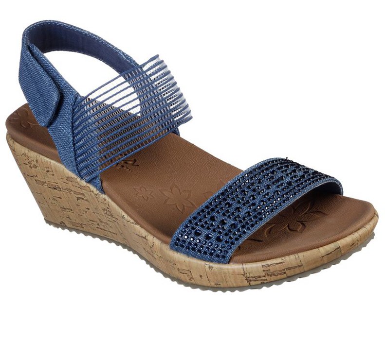 Skechers Beverlee - Pretty Chic - Womens Sandals Navy [AU-QR9520]